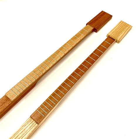 cigar box guitar necks fretted